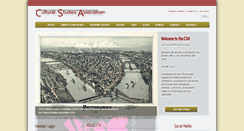 Desktop Screenshot of culturalstudiesassociation.org